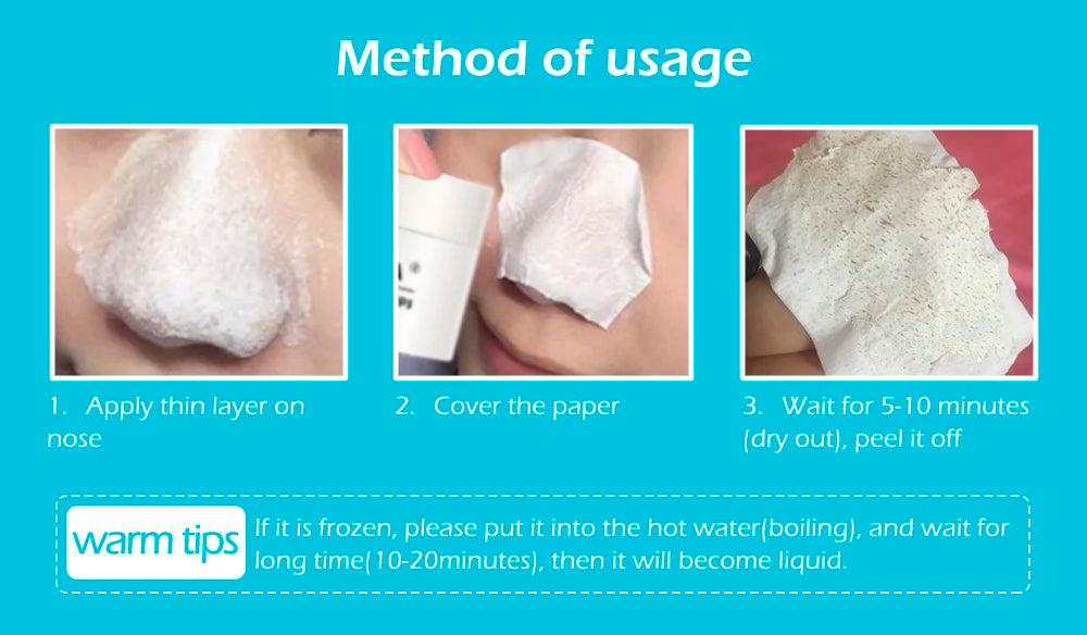 LANBENA Neue Stil Mitesser Entferner Nase Maske Poren Streifen Schwarze Maske Peeling Schwarz Tiefen Reinigung Hautpflege Schönheit Gesundheit