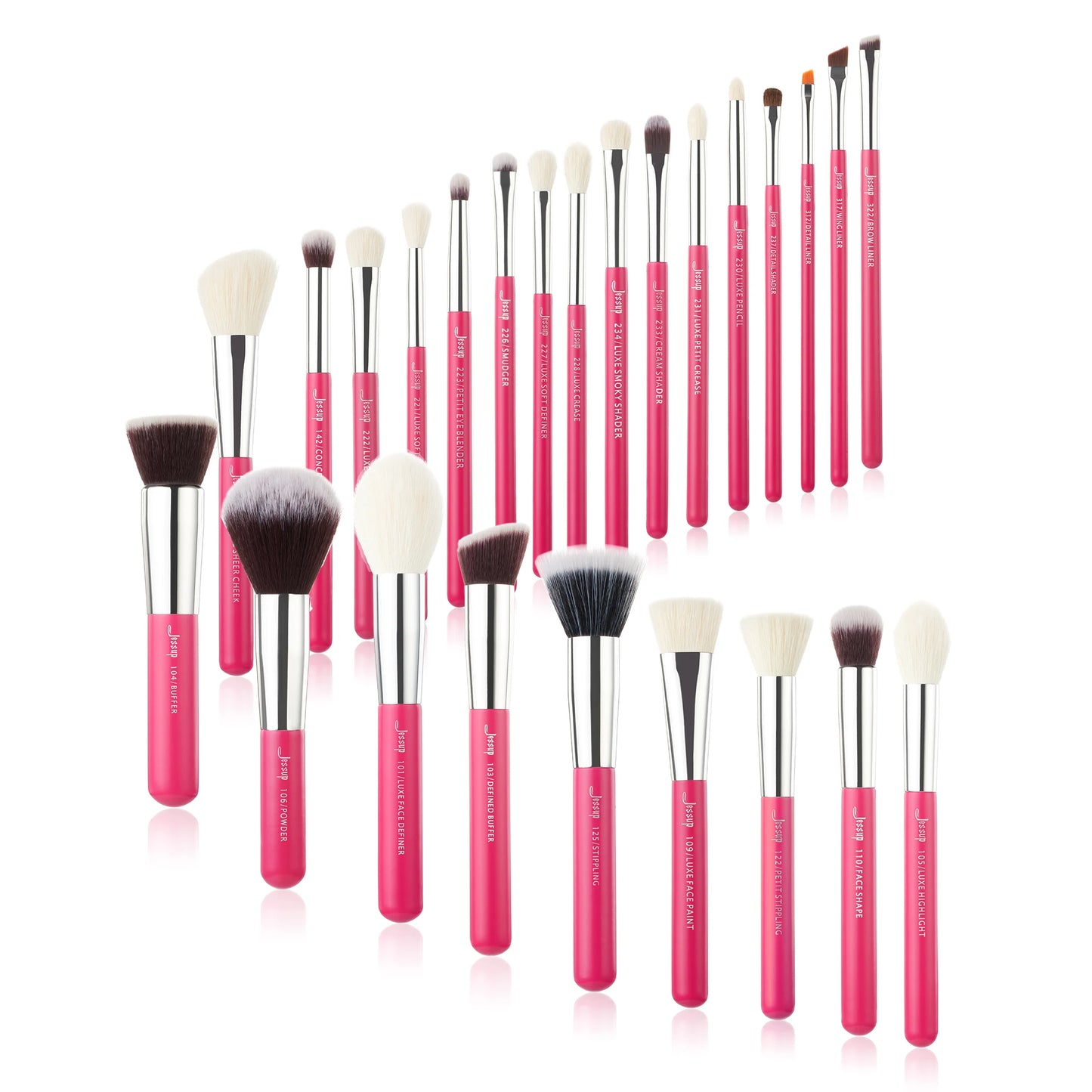 Jessup Professionelle Make-Up Pinsel Set 25 stücke Powder Foundation Lidschatten Concealer Rouge Pinsel Make-Up Kosmetische Kits T290