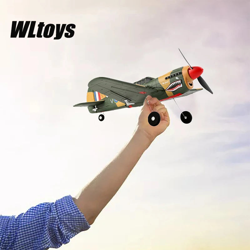 WLtoys A220 A210 A260 2.4G 4Ch 6G/3D Stunt Plane Six Axis RC Fighter RC Airplane Electric Glider Unmanned Aircraft Outdoor Toy