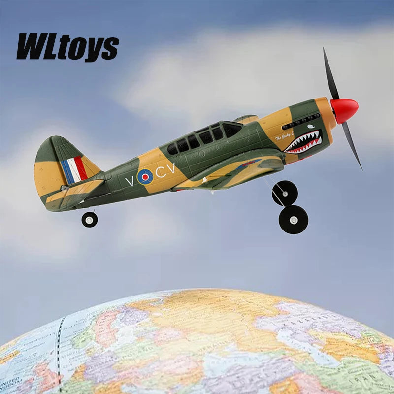 WLtoys A220 A210 A260 2.4G 4Ch 6G/3D Stunt Plane Six Axis RC Fighter RC Airplane Electric Glider Unmanned Aircraft Outdoor Toy