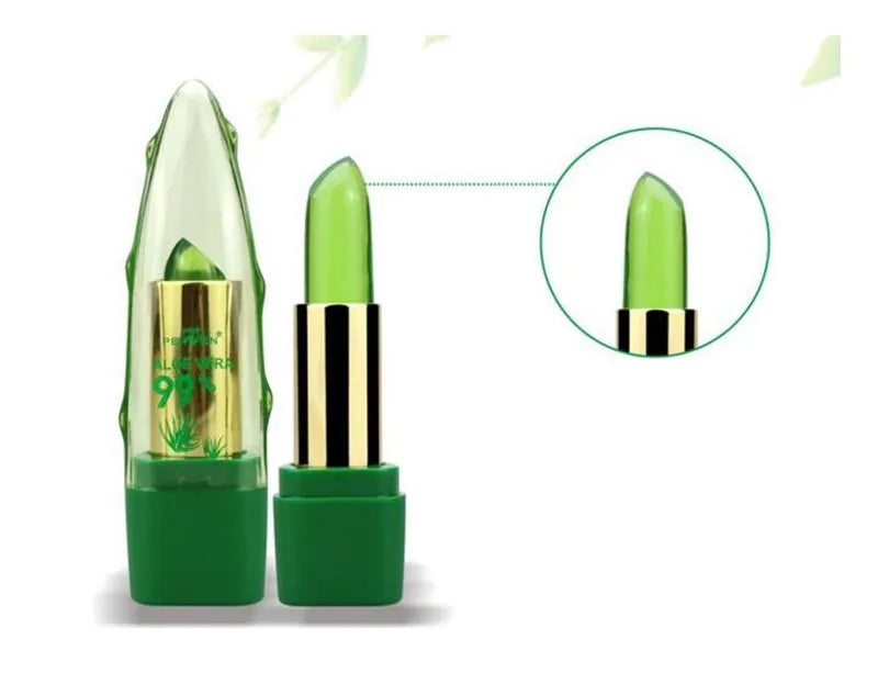 Neue Batom 99% ALOE VERA Natürliche Temperatur Ändern Farbe Gelee Lippenstift Lang Anhaltende Moistourizing Nahrhaft Lip tBalm Make-Up