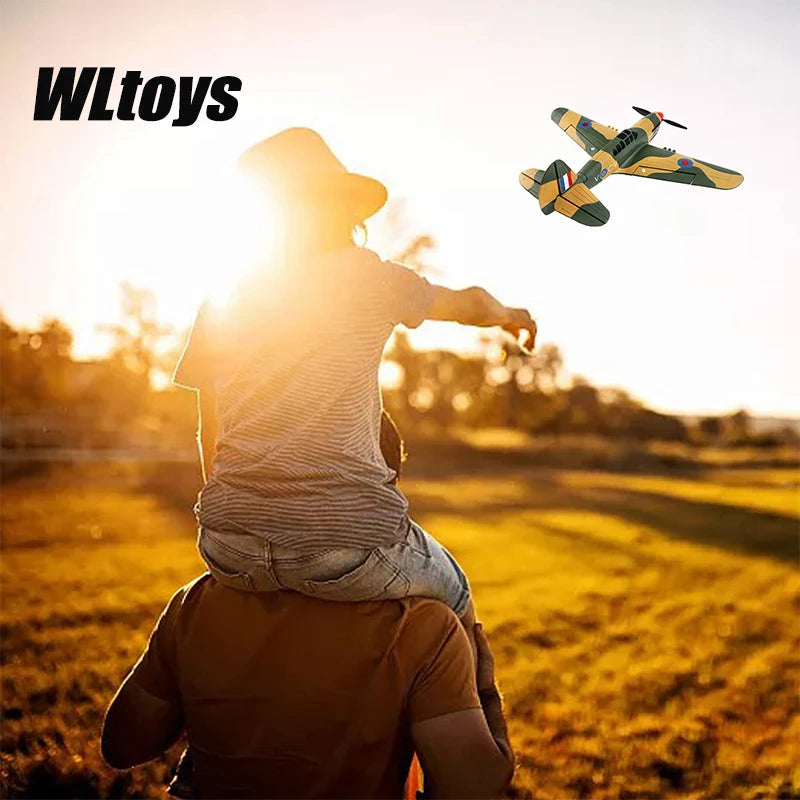 WLtoys A220 A210 A260 2.4G 4Ch 6G/3D Stunt Plane Six Axis RC Fighter RC Airplane Electric Glider Unmanned Aircraft Outdoor Toy