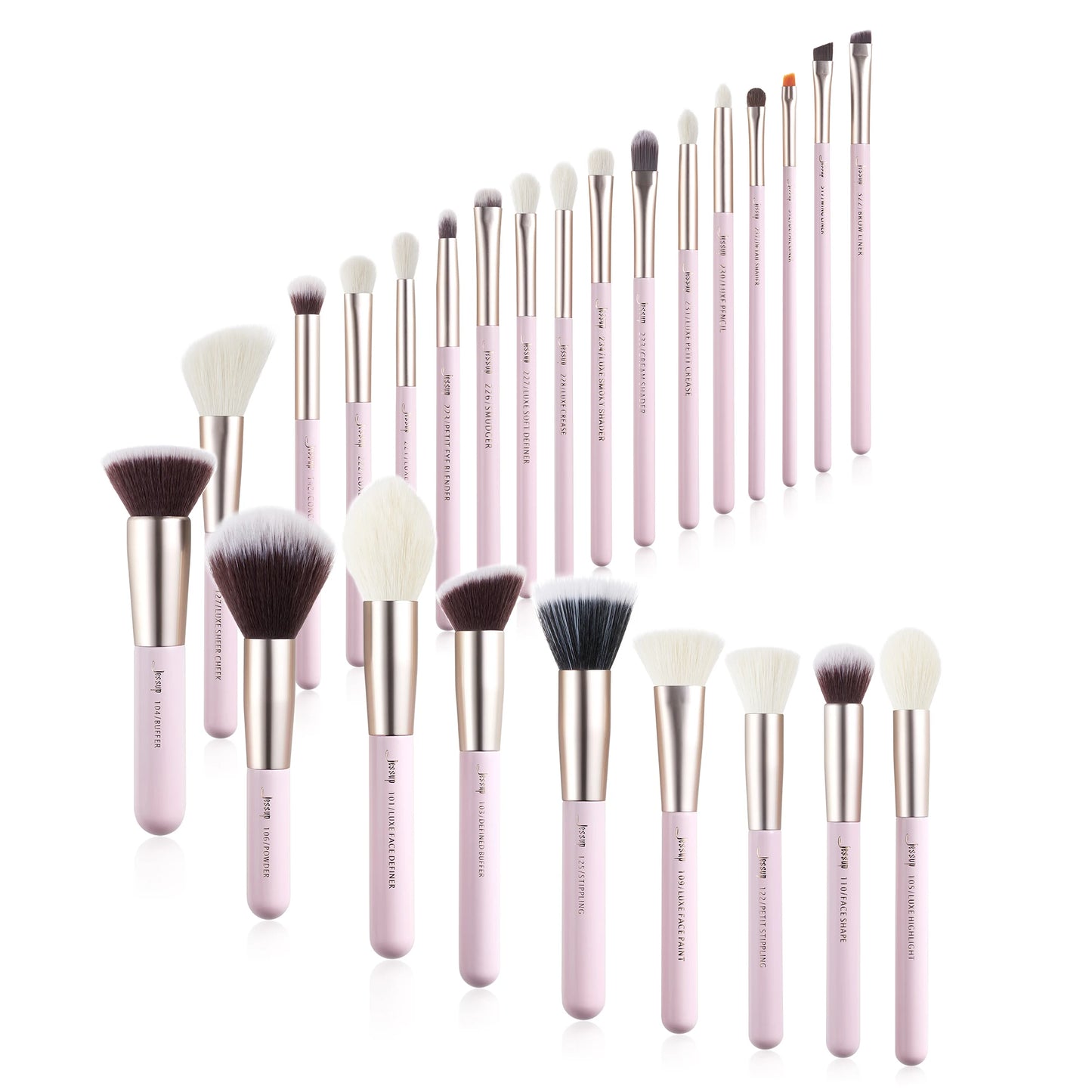 Jessup Professionelle Make-Up Pinsel Set 25 stücke Powder Foundation Lidschatten Concealer Rouge Pinsel Make-Up Kosmetische Kits T290