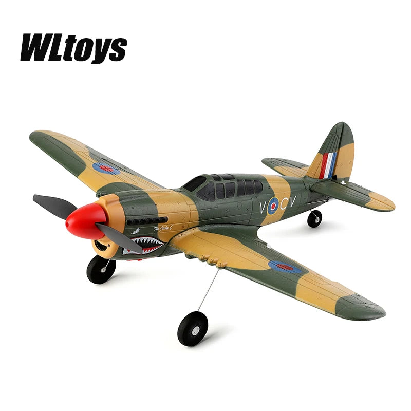 WLtoys A220 A210 A260 2.4G 4Ch 6G/3D Stunt Plane Six Axis RC Fighter RC Airplane Electric Glider Unmanned Aircraft Outdoor Toy