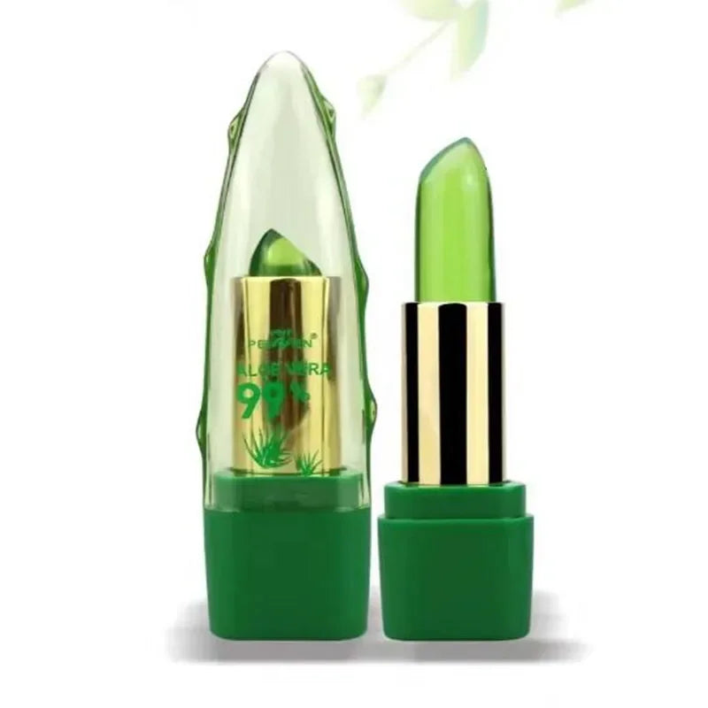Neue Batom 99% ALOE VERA Natürliche Temperatur Ändern Farbe Gelee Lippenstift Lang Anhaltende Moistourizing Nahrhaft Lip tBalm Make-Up