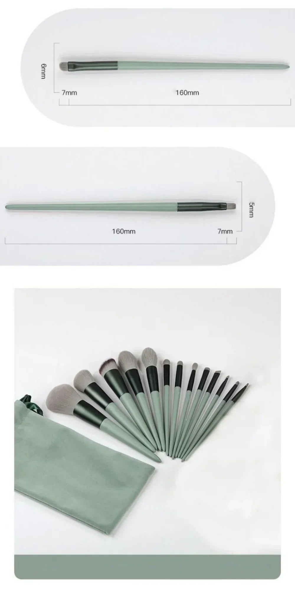 Make-up-Pinsel-Set Neue 13-teiliges