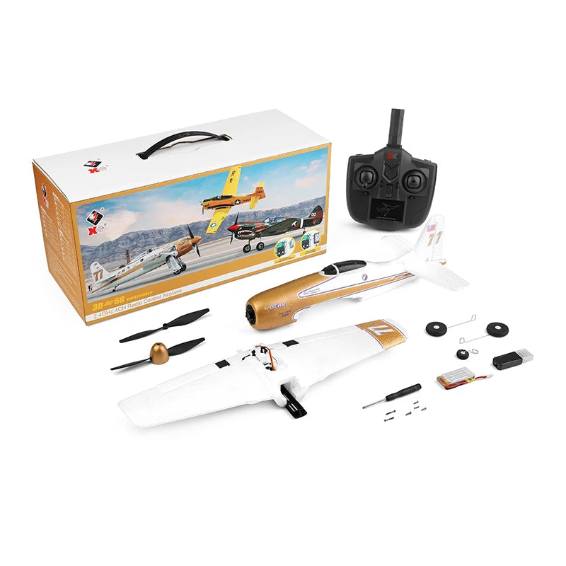 WLtoys A220 A210 A260 2.4G 4Ch 6G/3D Stunt Plane Six Axis RC Fighter RC Airplane Electric Glider Unmanned Aircraft Outdoor Toy