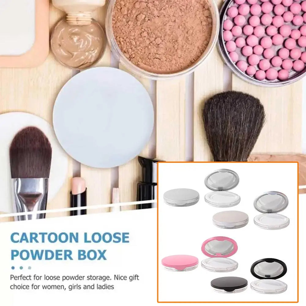 Leere Air Kissen Puff Box Tragbare Kosmetische Make-Up Fall Container Mit Pulver Schwamm Spiegel Für Bb Creme Foundation Diy Bo K7D8