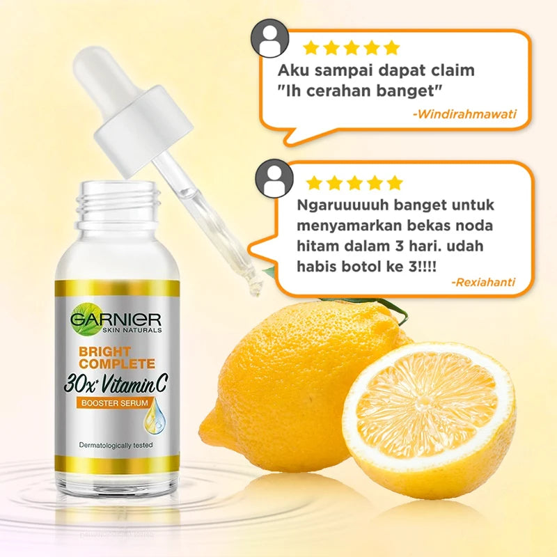 Serum hell komplett 30x Vitamin C Niacin amid Booster Serum Garnier