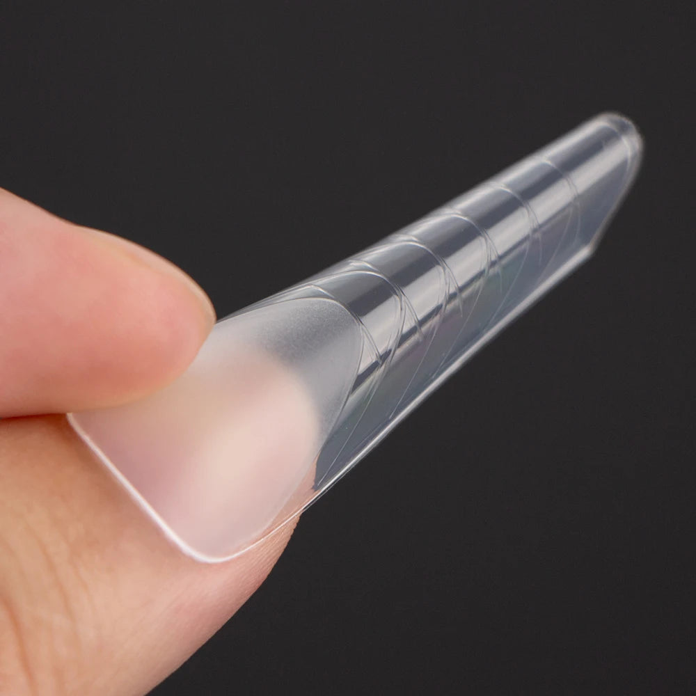 Fili Dual Forms Nagel verlängerung bildet Kit UV Gel Top Form für Mandel Französisch Sarg Falsche Nagel Maniküre Quick Building System Tipps