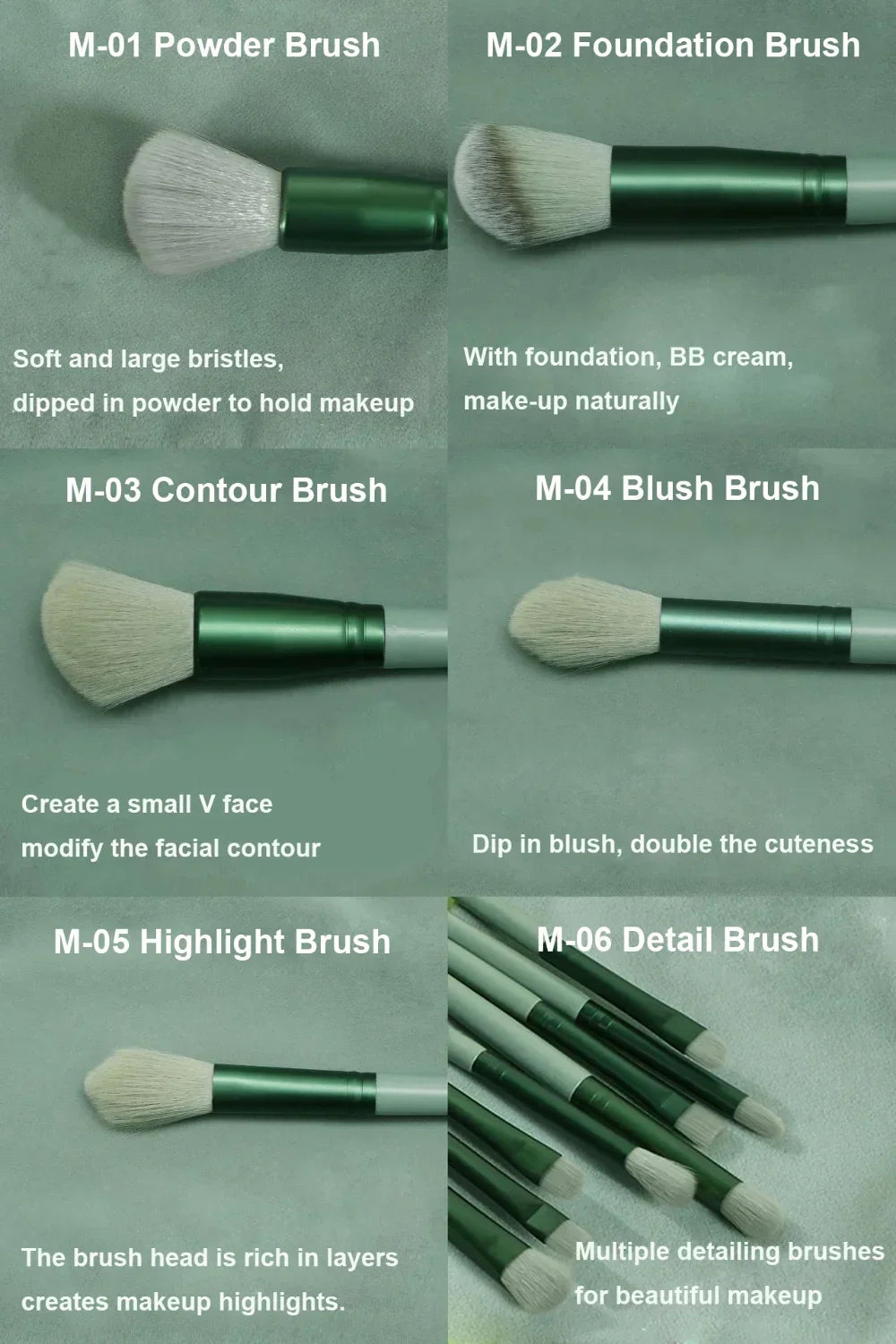Make-up-Pinsel-Set Neue 13-teiliges