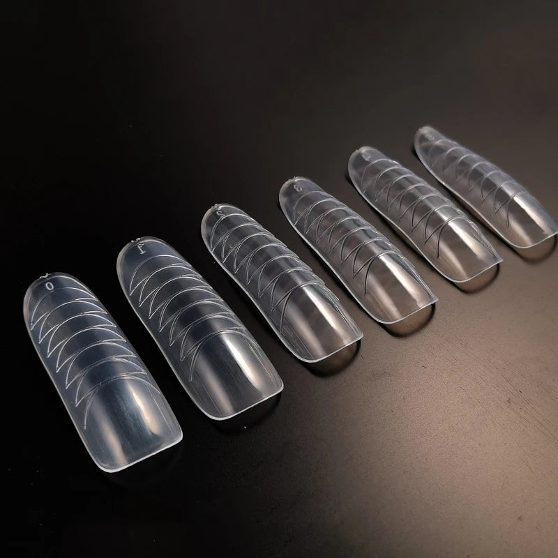 Fili Dual Forms Nagel verlängerung bildet Kit UV Gel Top Form für Mandel Französisch Sarg Falsche Nagel Maniküre Quick Building System Tipps
