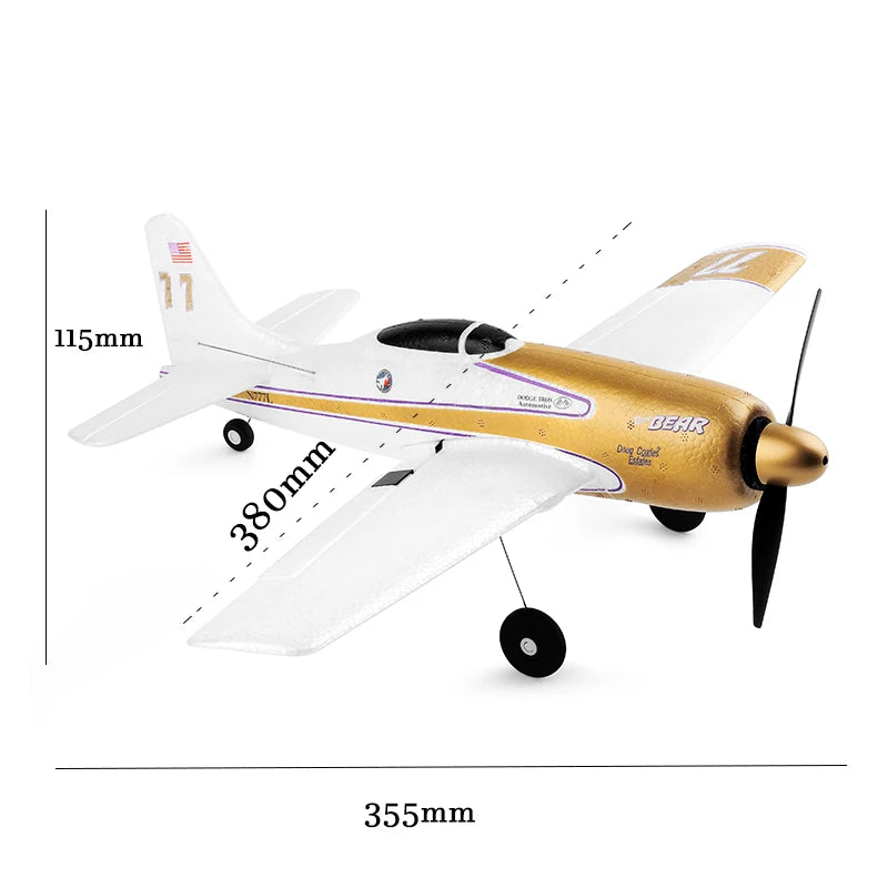 WLtoys A220 A210 A260 2.4G 4Ch 6G/3D Stunt Plane Six Axis RC Fighter RC Airplane Electric Glider Unmanned Aircraft Outdoor Toy