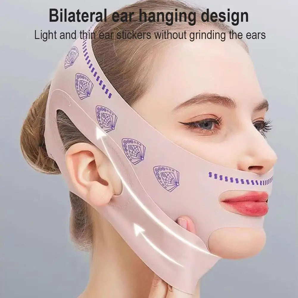 Doppel deck Gesicht abnehmen Bandage Facelift ing Gürtel v Linie Gesicht Schlankheit gurt Doppel kinns traffer schlanke Riemen Gesichts maske Werkzeug