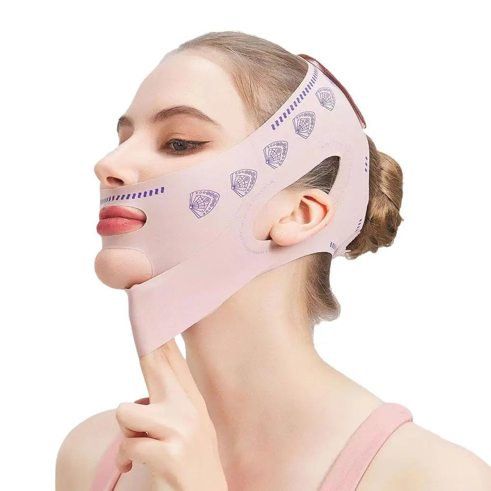 Doppel deck Gesicht abnehmen Bandage Facelift ing Gürtel v Linie Gesicht Schlankheit gurt Doppel kinns traffer schlanke Riemen Gesichts maske Werkzeug