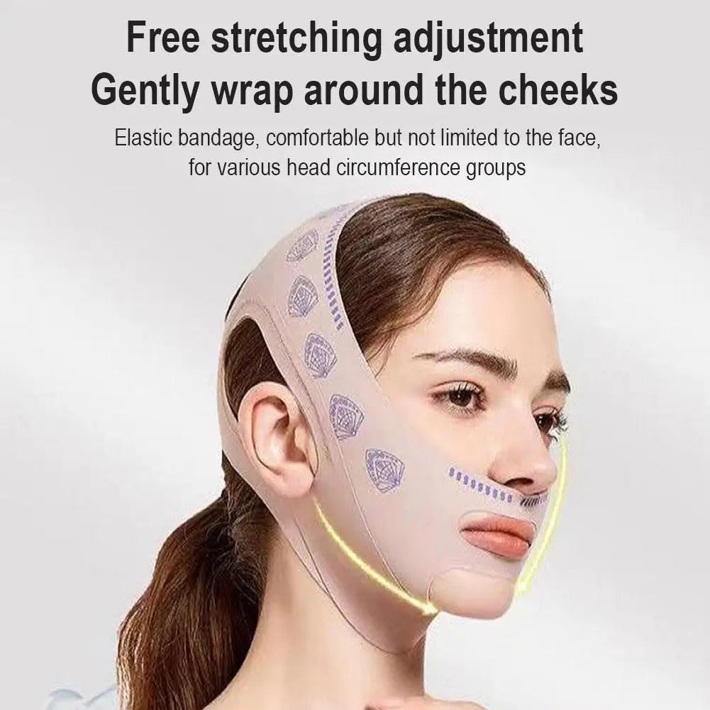 Doppel deck Gesicht abnehmen Bandage Facelift ing Gürtel v Linie Gesicht Schlankheit gurt Doppel kinns traffer schlanke Riemen Gesichts maske Werkzeug