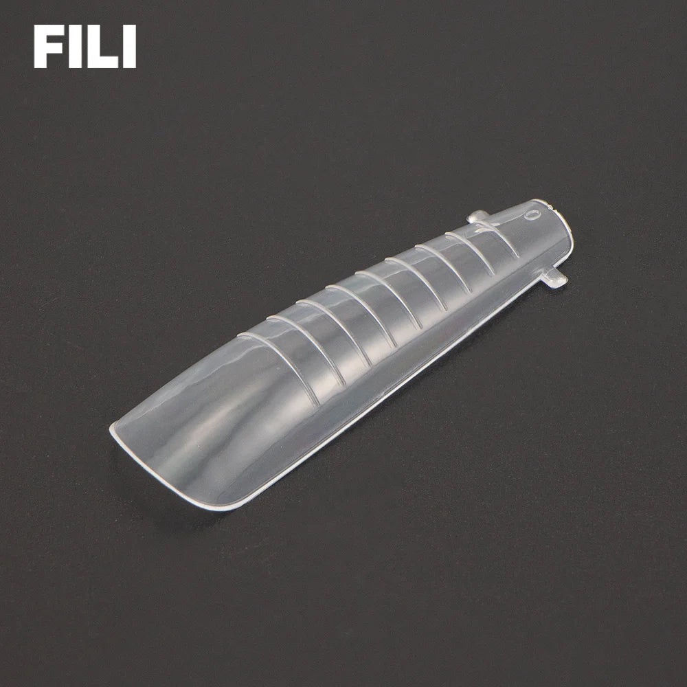 Fili Dual Forms Nagel verlängerung bildet Kit UV Gel Top Form für Mandel Französisch Sarg Falsche Nagel Maniküre Quick Building System Tipps