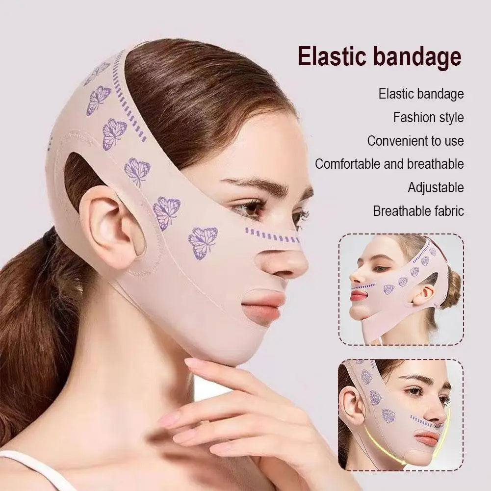 Doppel deck Gesicht abnehmen Bandage Facelift ing Gürtel v Linie Gesicht Schlankheit gurt Doppel kinns traffer schlanke Riemen Gesichts maske Werkzeug