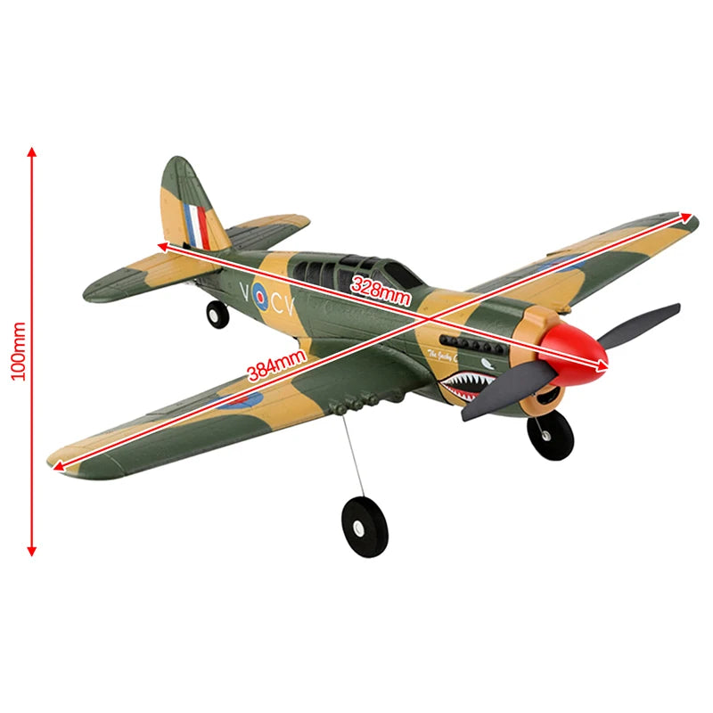 WLtoys A220 A210 A260 2.4G 4Ch 6G/3D Stunt Plane Six Axis RC Fighter RC Airplane Electric Glider Unmanned Aircraft Outdoor Toy
