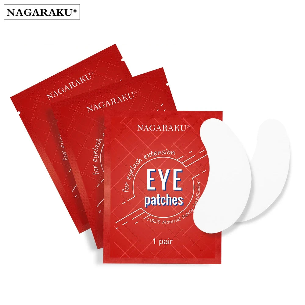 NAGARAKU Neue Patches Wimpern Unter Eye Pads Lash Wimpern Verlängerung Patches Auge Tipps Aufkleber Wraps Make-Up werkzeuge