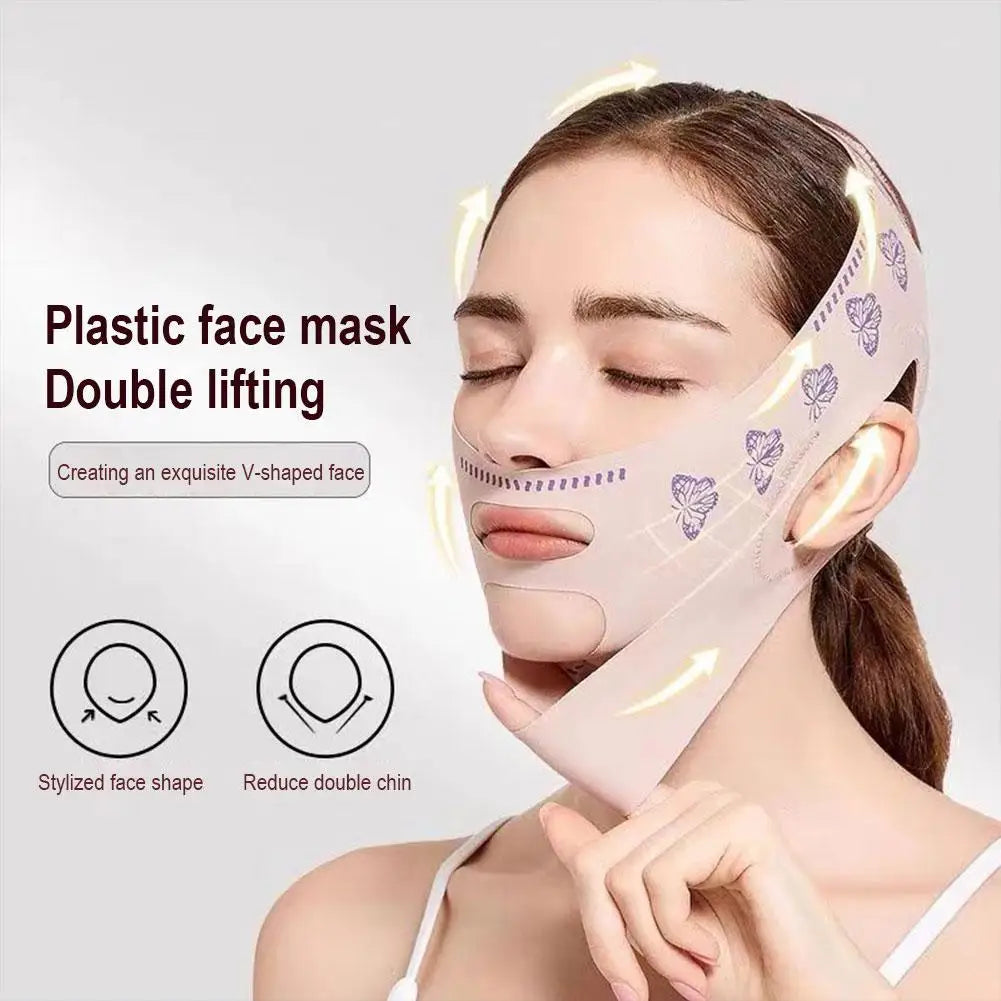 Doppel deck Gesicht abnehmen Bandage Facelift ing Gürtel v Linie Gesicht Schlankheit gurt Doppel kinns traffer schlanke Riemen Gesichts maske Werkzeug