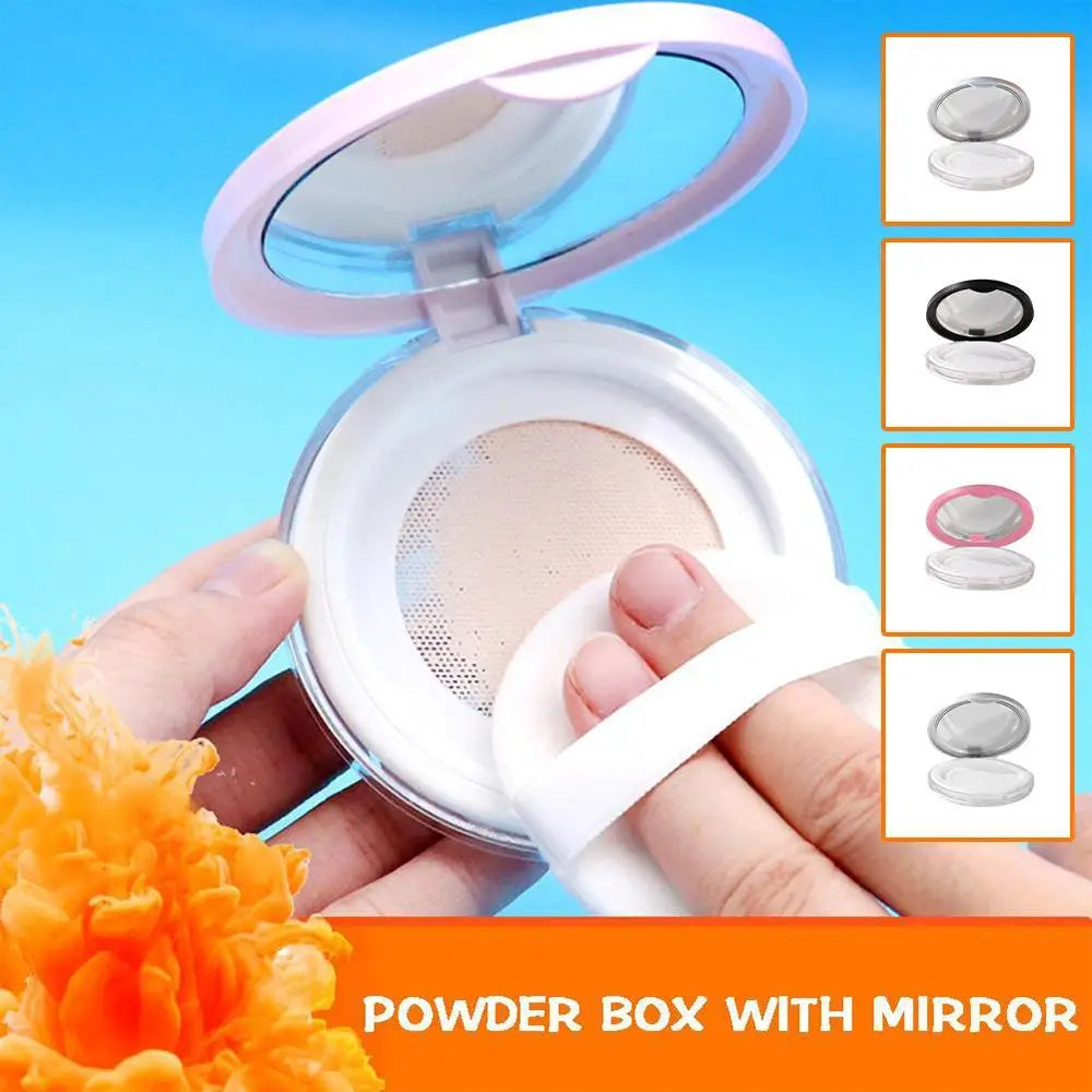 Leere Air Kissen Puff Box Tragbare Kosmetische Make-Up Fall Container Mit Pulver Schwamm Spiegel Für Bb Creme Foundation Diy Bo K7D8