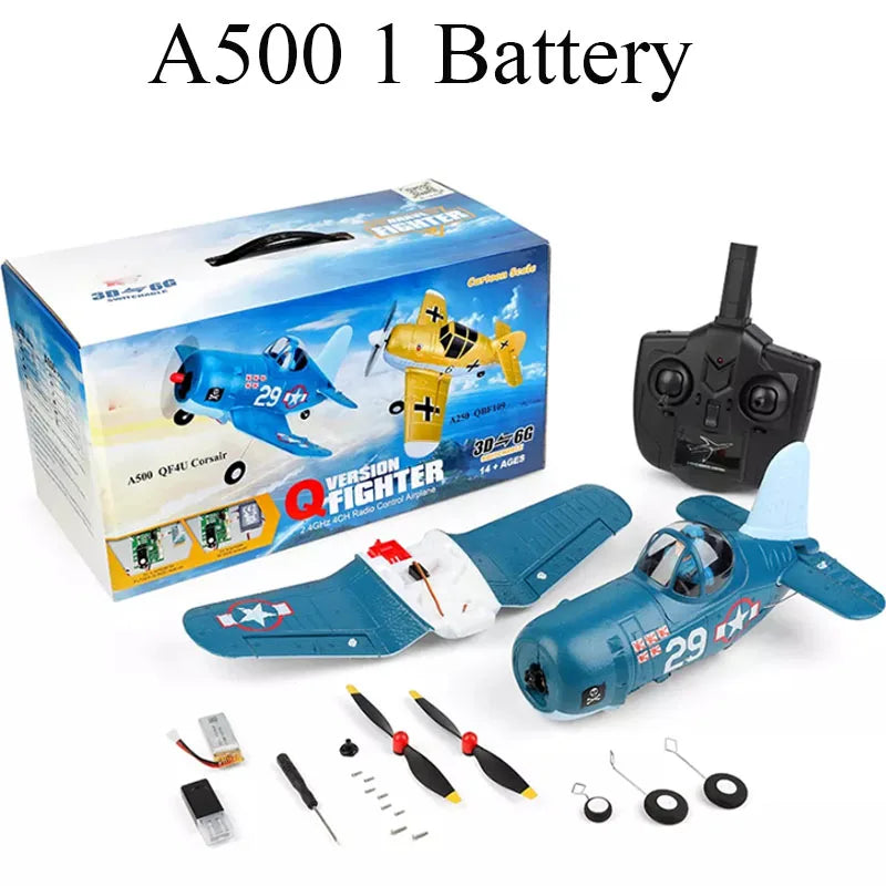WLtoys A220 A210 A260 2.4G 4Ch 6G/3D Stunt Plane Six Axis RC Fighter RC Airplane Electric Glider Unmanned Aircraft Outdoor Toy