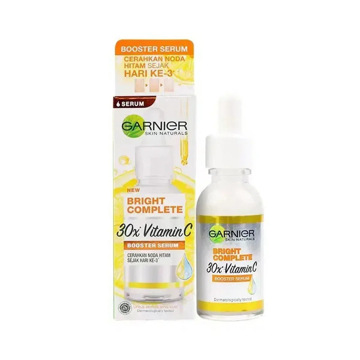 Serum hell komplett 30x Vitamin C Niacin amid Booster Serum Garnier