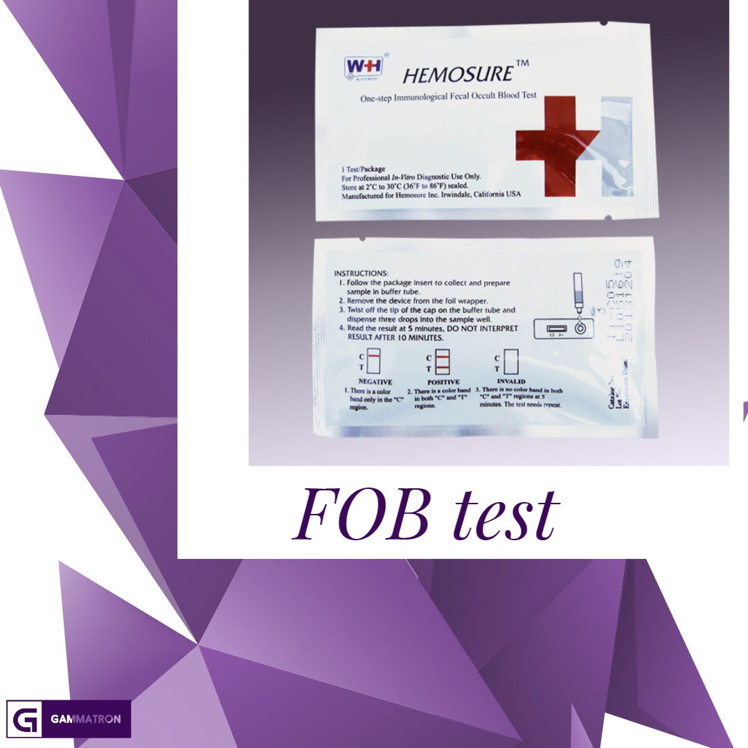 HEMOSURE ® IFOB TEST One-Step Immunological Fecal Occult Blood Test