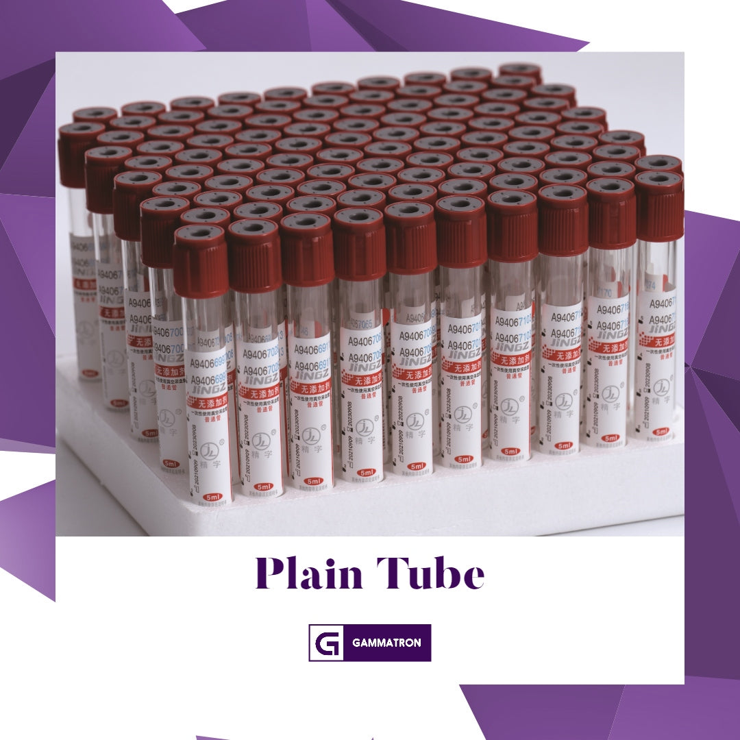 plain tube (No addictive)