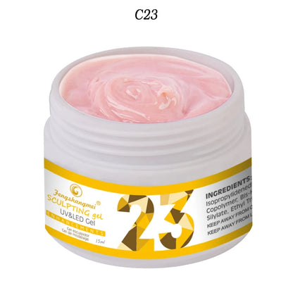 Fengshangmei 15g Gel Für Nagel Extensions Klar Konstruktor Gel Nagellack Builder Camouflage Farben Uv Bauen Nagel Gel