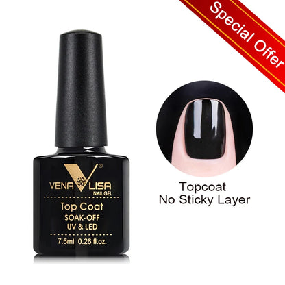 VENALISA Factory Primer-Gel auf Wasserbasis, keine Lampe erforderlich, schnell trocknend, Anastomose, keine Säure, Primer, Gel-Basislack, Farbe, Nagelgel-Nagellack