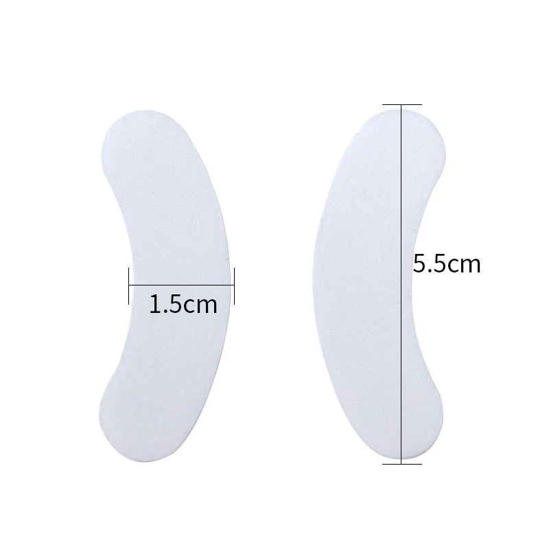 25/50/100/200/500 No.2 Dicken Silikon Wimpern Pad Patch Unter Auge Pad Für Wimpern Verlängerung Silikon pad Wimpern Verlängerung Werkzeug