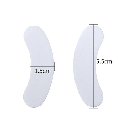 25/50/100/200/500 No.2 Dicken Silikon Wimpern Pad Patch Unter Auge Pad Für Wimpern Verlängerung Silikon pad Wimpern Verlängerung Werkzeug