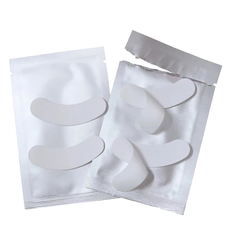 25/50/100/200/500 No.2 Dicken Silikon Wimpern Pad Patch Unter Auge Pad Für Wimpern Verlängerung Silikon pad Wimpern Verlängerung Werkzeug