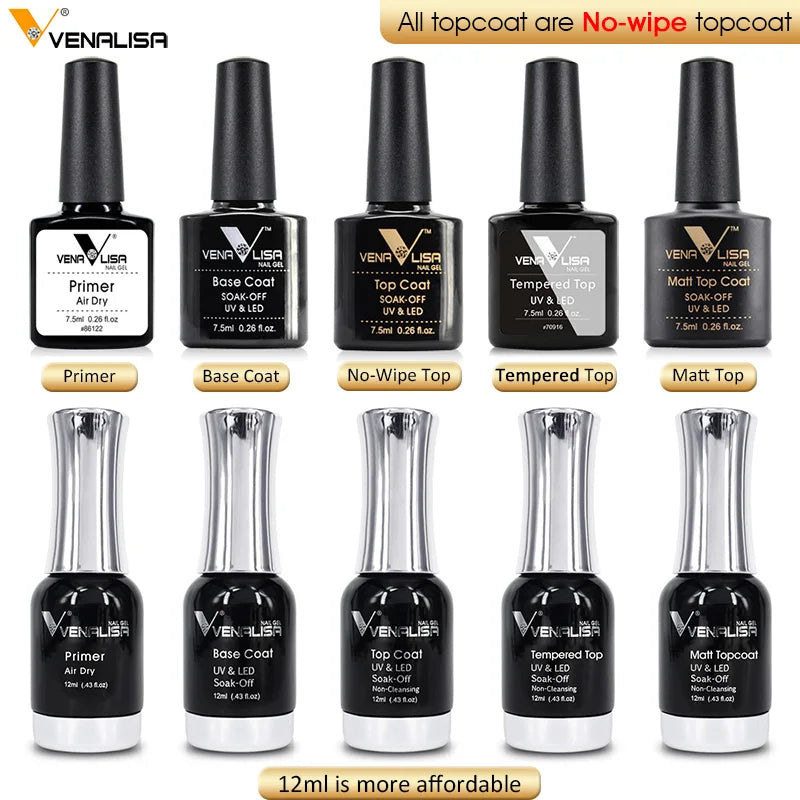 VENALISA Factory Primer-Gel auf Wasserbasis, keine Lampe erforderlich, schnell trocknend, Anastomose, keine Säure, Primer, Gel-Basislack, Farbe, Nagelgel-Nagellack