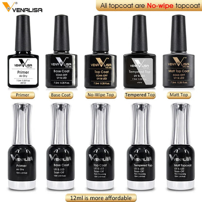 VENALISA Factory Primer-Gel auf Wasserbasis, keine Lampe erforderlich, schnell trocknend, Anastomose, keine Säure, Primer, Gel-Basislack, Farbe, Nagelgel-Nagellack