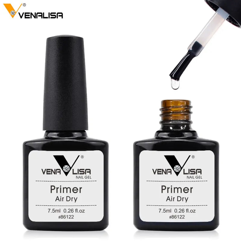 VENALISA Factory Primer-Gel auf Wasserbasis, keine Lampe erforderlich, schnell trocknend, Anastomose, keine Säure, Primer, Gel-Basislack, Farbe, Nagelgel-Nagellack