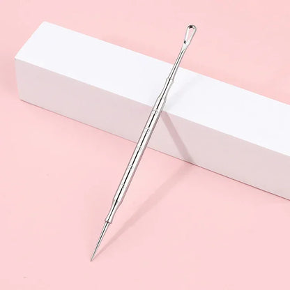 1-5pc Mitesser Entferner Pickel Popper Werkzeug Akne Nadel Entfernen Behandlung Whitehead Popping Zit Nase Gesicht Makel extractor-Tool