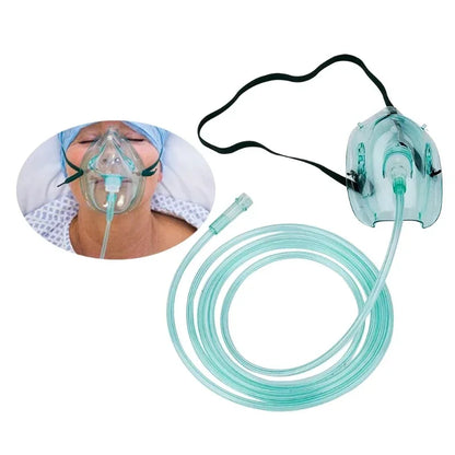 Sauerstoff-Atemschutzmaske, Vernebler, Maske, Tasse, Rohr, Inhalator, Leitung, Kind, Erwachsene, Einweg-Atmung, Krankenhaus, Klinik, Gesundheitswesen, Verdampfer