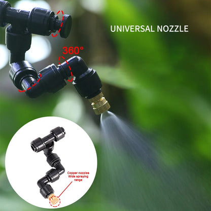Wifi Regenwald Terrarium zeit gesteuertes Beschlag system Intelligentes Befeuchtung spray Kit Automatisches Spritz gerät 360 ° drehbare Düse