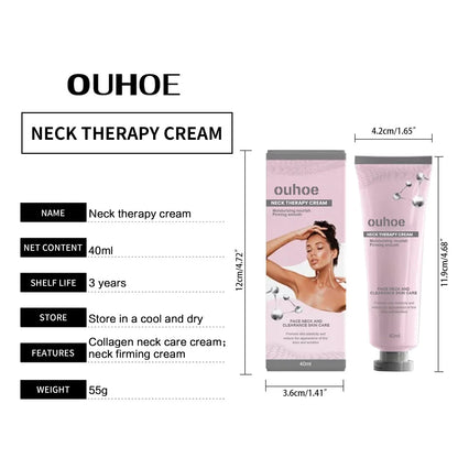 Hals straffung Creme Form Schönheit Hals straffende Verjüngung Bleaching Anti-Aging feuchtigkeit spendende glättende Hals falten creme 40ml