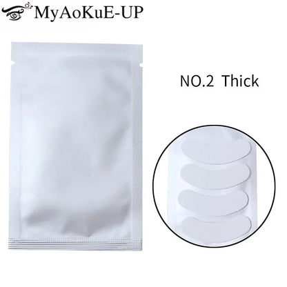 25/50/100/200/500 No.2 Dicken Silikon Wimpern Pad Patch Unter Auge Pad Für Wimpern Verlängerung Silikon pad Wimpern Verlängerung Werkzeug