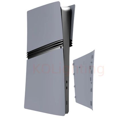 30th Anniversary Limited Digital Edition Pro Case Pro Graue Ersatz-Frontplatte mit Logo-Haut 30th Sticker Shell für PS5 Pro
