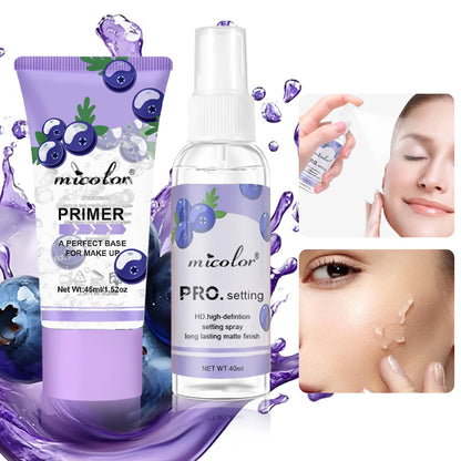 Make-up-Set mit Make-up-Grundierung + Fixierspray
