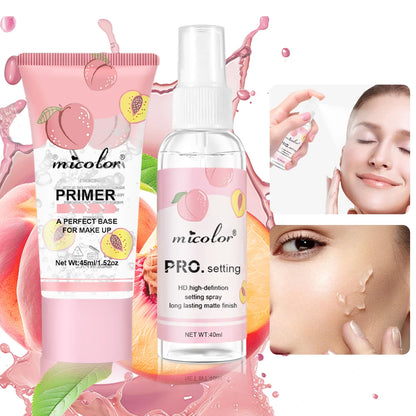 Make-up-Set mit Make-up-Grundierung + Fixierspray