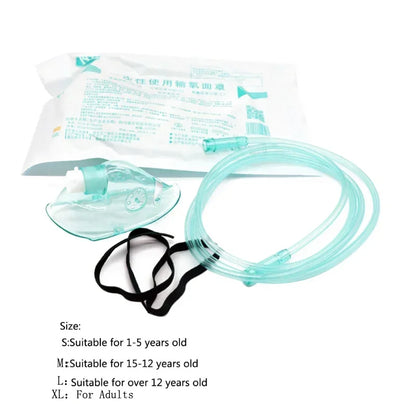 Sauerstoff-Atemschutzmaske, Vernebler, Maske, Tasse, Rohr, Inhalator, Leitung, Kind, Erwachsene, Einweg-Atmung, Krankenhaus, Klinik, Gesundheitswesen, Verdampfer