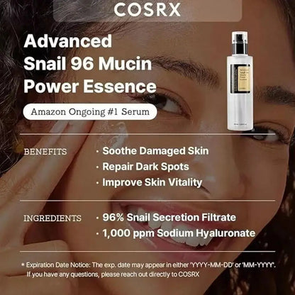Advanced Snail 96 Mucin Power Essence/Creme