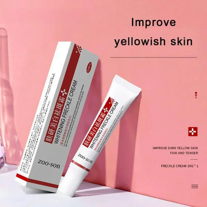 Aufhellende Sommersprossencreme, Niacinamid, entfernt dunkle Flecken, verblasst Pigmentierung, Melasma, verbessert Stumpfheit, schnelles Aufhellen, nährt die Hautpflege