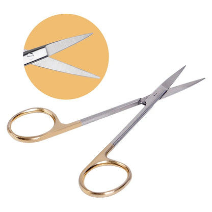 1pc zahn chirurgische Schere aus rostfreiem Stahl gerade und gebogene Scheren zange medizinische Werkzeuge Zahnmedizin chirurgisches Instrument